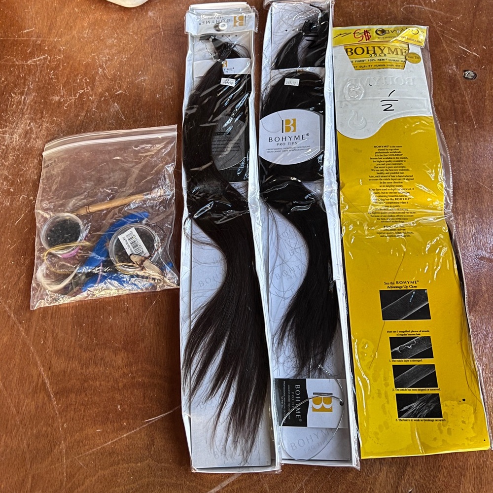 Bohyme Pro I tips Hair Extensions